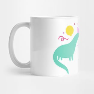 Dinosaurs Having a Party Mug